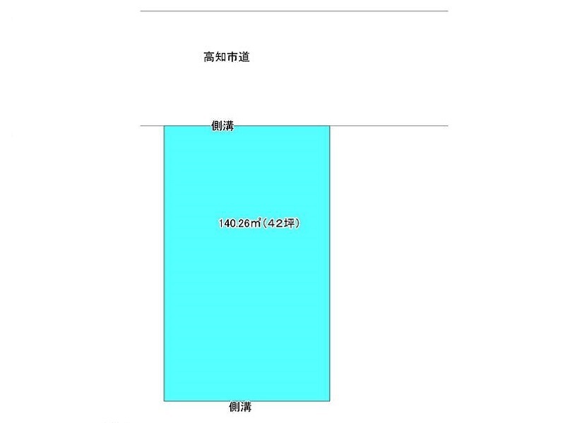 高知市鳥越　土地