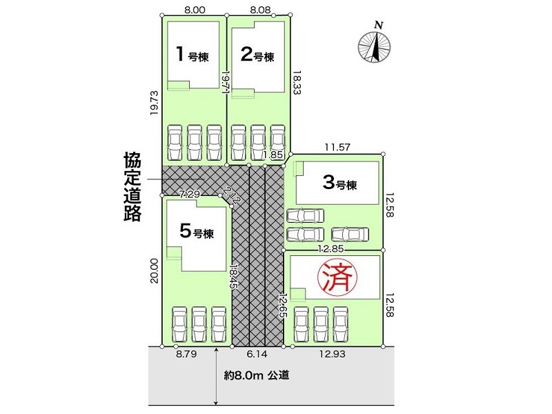香美市土佐山田町宝町2期5棟5　新築住宅