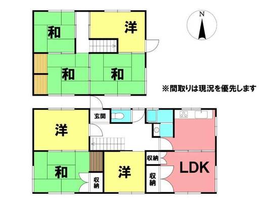 いの町枝川　中古住宅