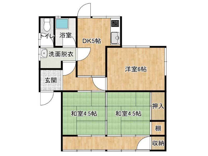 高知市五台山　中古住宅