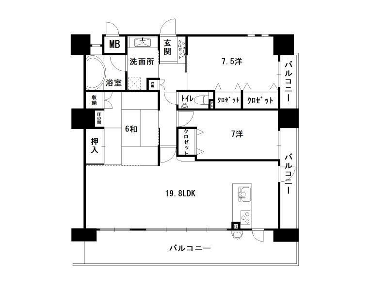 パークベルズ桟橋通　中古マンション
