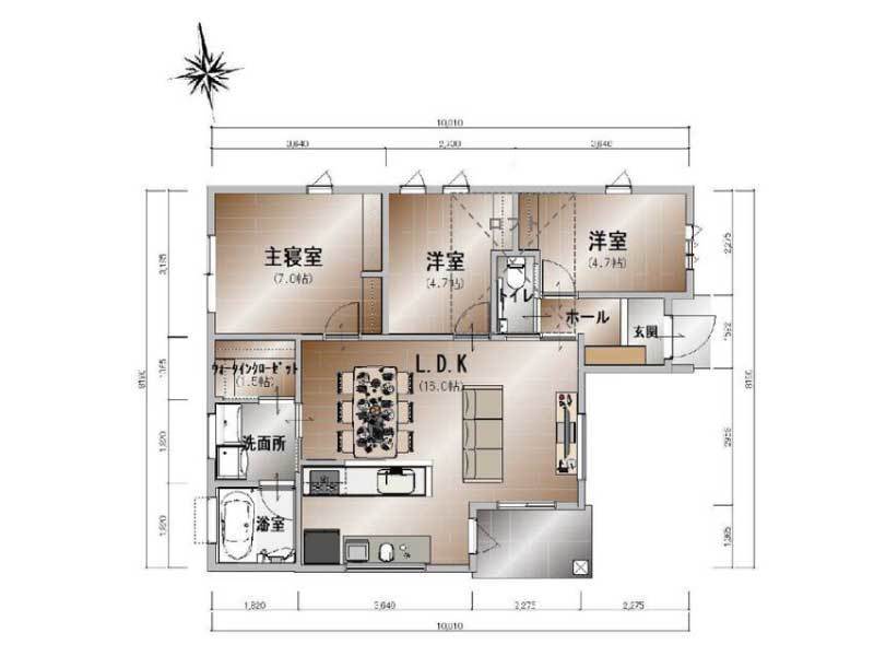 南国市大そね甲　新築住宅　縁不動産